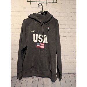Mitre pullover USA hoodie size large*